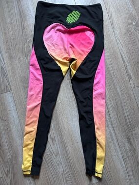 GRRRL Peach Heartbreak Next Level Leggings Ali/Amenah